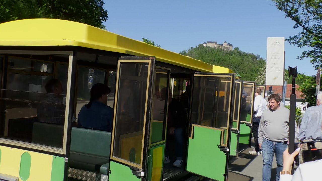 Schloßbahn Waldeck seit 8. Mai 2024 in Betrieb