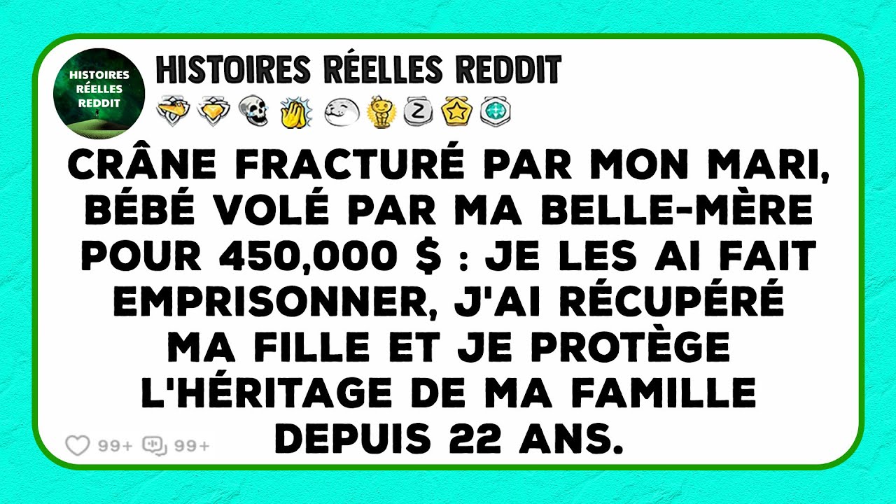 Crâne fracturé par mon mari, bébé volé par ma belle-mère pour 450,000 $ : Je les ai fait emprisonner