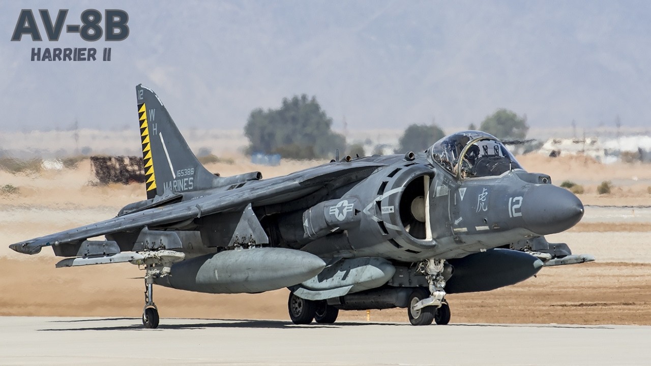 Harrier: O Primeiro Caça de Decolagem e Pouso Vertical Realmente Operacional!