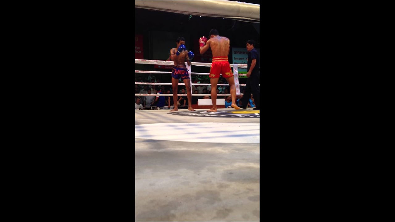 Yoddoi Lookchaomaesaithong 1st round KO at Rangsit Boxing Stadium, Bangkok