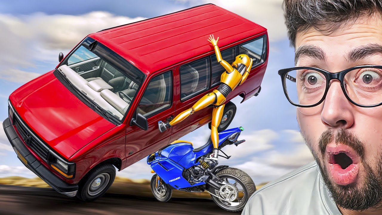ACCIDENTES EXTREMOS CON VUELTAS DE CAMPANA 😱 | BeamNG Drive