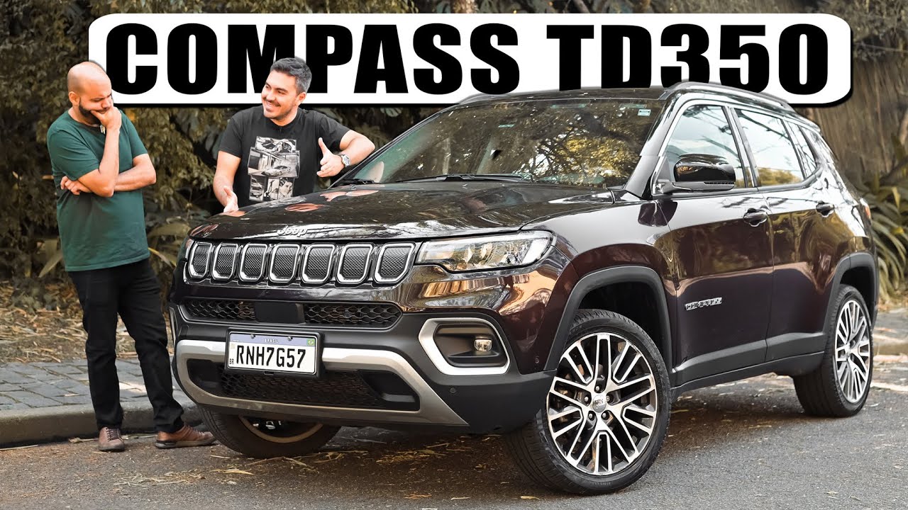 COMPASS LIMITED TD350 4X4! Jeep tem que ser a diesel?