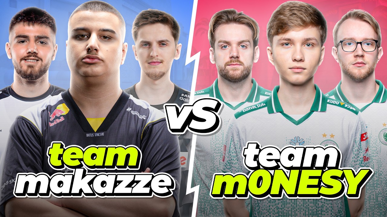 M0NESY против MAKAZZE на FACEIT: руководство по использованию утилит, многоракурсная съемка и гол...