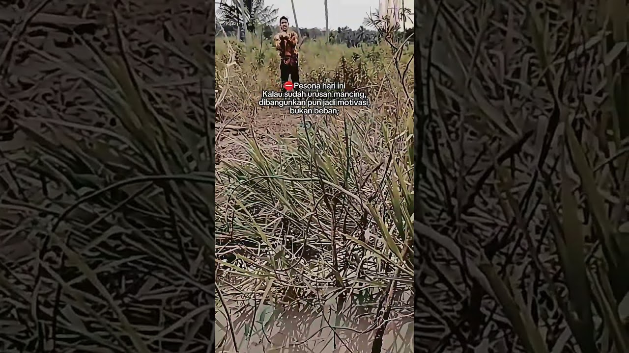 Bangun pagi bukan untuk kerja tapi  untuk mancing 🎣😅 
