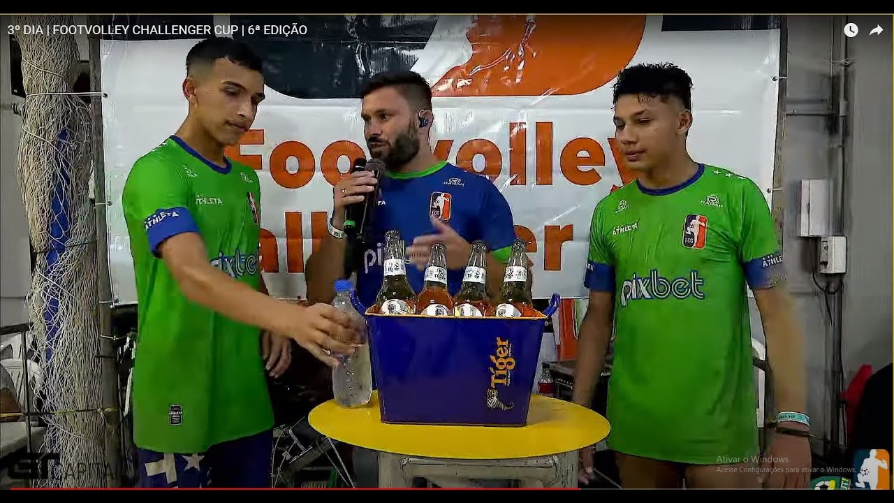Final Emocionante - João ET e Dani AJ x Sonda e Felipinho  Footvolley Challenger Cup React FTV Ep 63