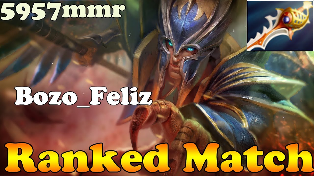 Dota 2 - Bozo_Feliz top 1 mmr BR vs RAT DOTA - Ranked Match
