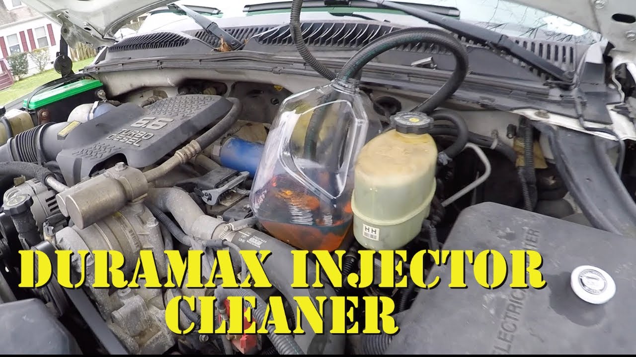 How to clean Duramax injectors