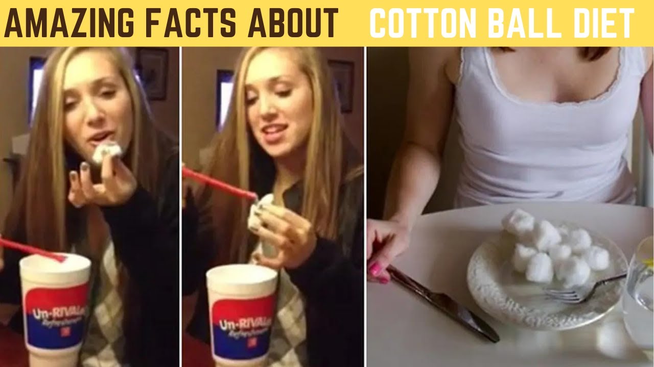 Did you know? | Amazing Facts about | Cotton Ball Diet | #shorts #cottonball  #facts