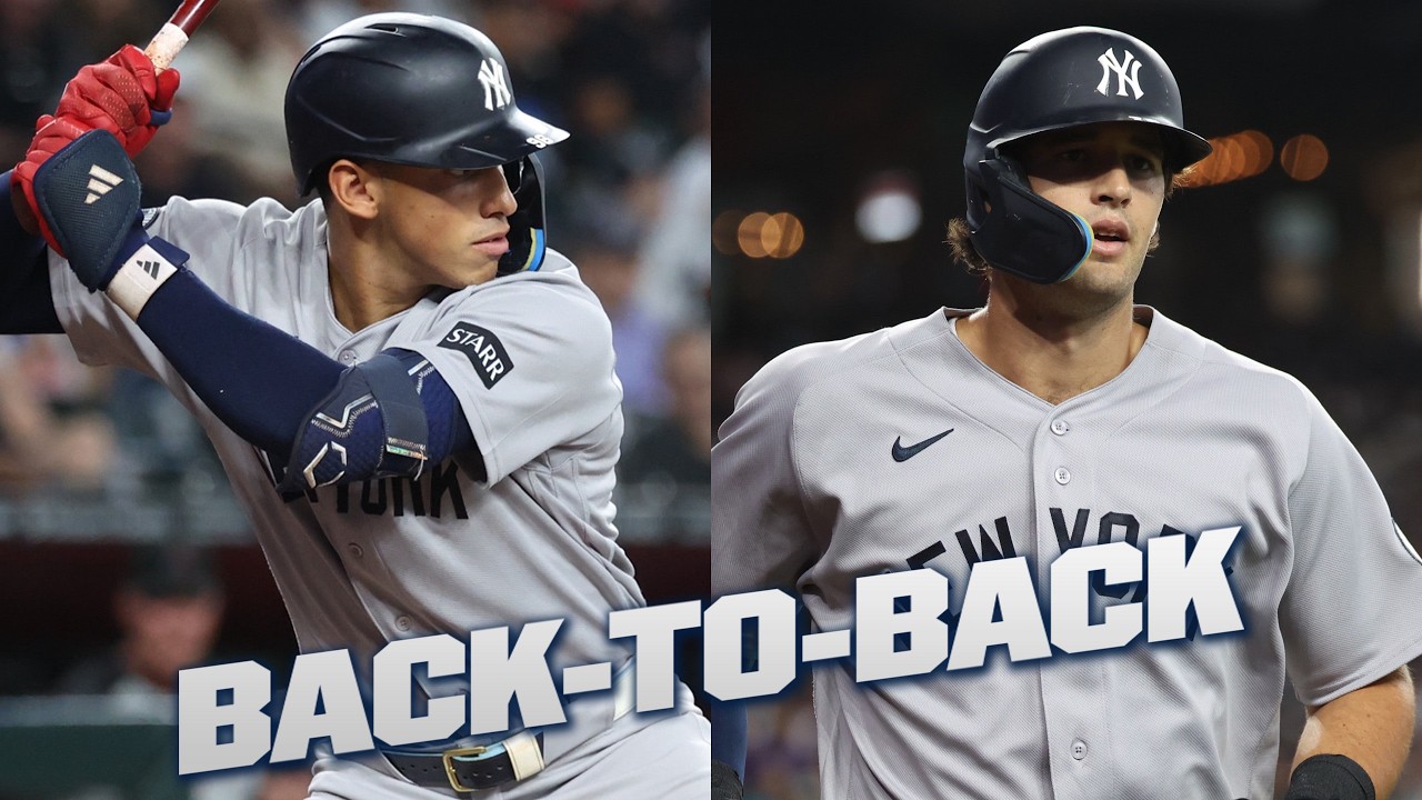 George Lombard Jr. and Spencer Jones go BACK-TO-BACK for the Yankees! 💥 | MLB Highlights