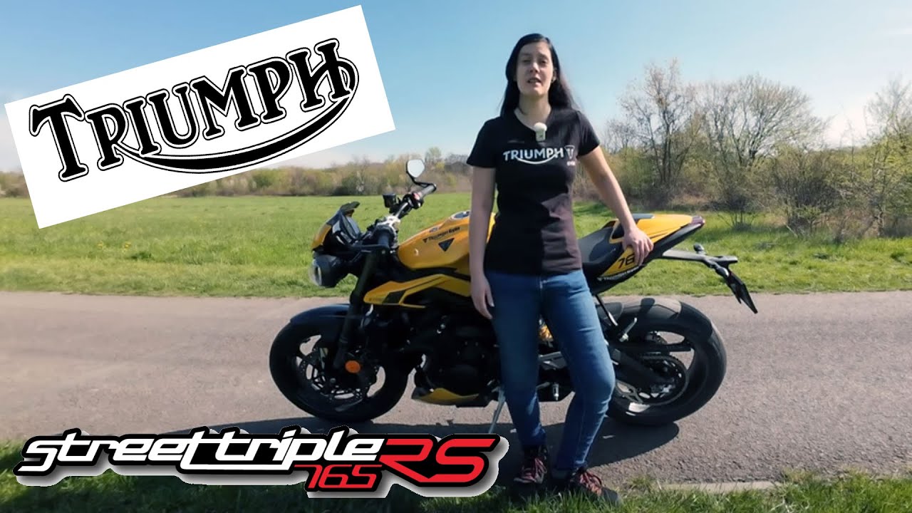 Mennyire menő az új Triumph Street Triple RS? Kira kipróbálta - Csajok a motoron