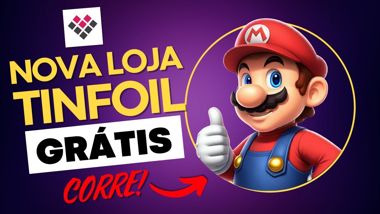 NOVA LOJA TINFOIL GRATUITA FUNCIONANDO 100% VARIOS JOGOS DISPONÍVEIS, CORRE E APROVEITA!!!