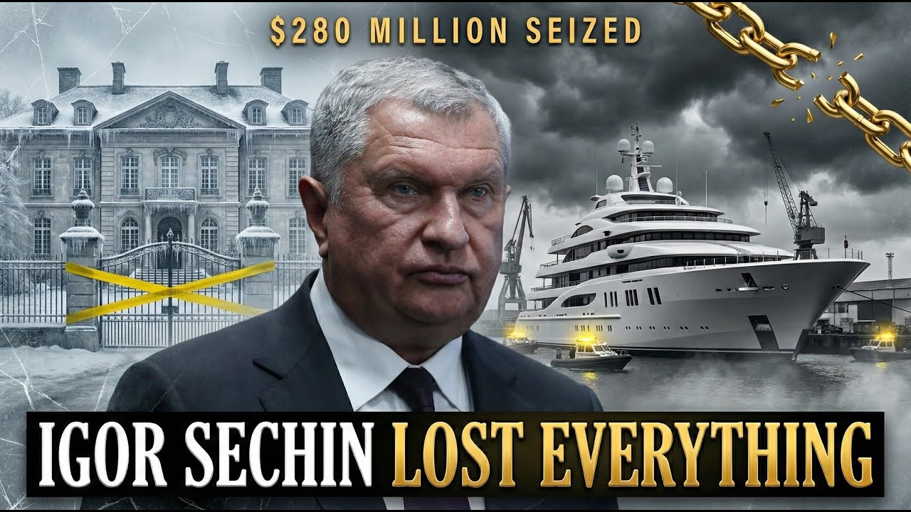 Why Italy Seized Russian Oligarch Igor Sechin's $280 Million Superyacht in France