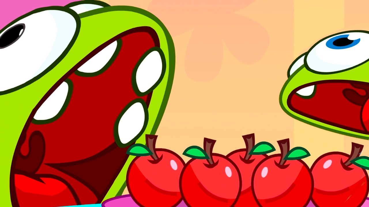 LIVE 🔴 Funniest Om Nom Moments Ever 😂 Cut the Rope 📺 Cartoons for Kids 😄