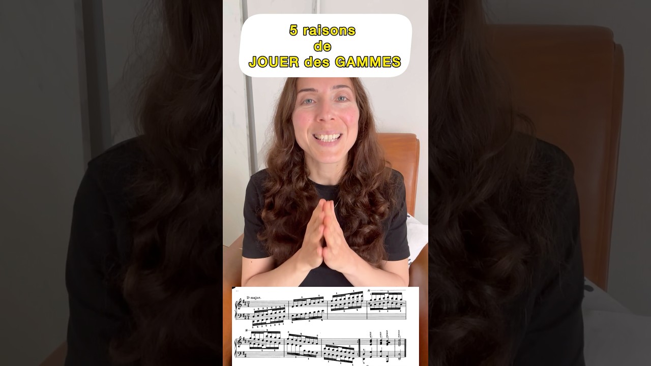 Pourquoi faire des gammes au piano? Quelle utilit&eacute; r&eacute;elle ? #apprendrelepiano