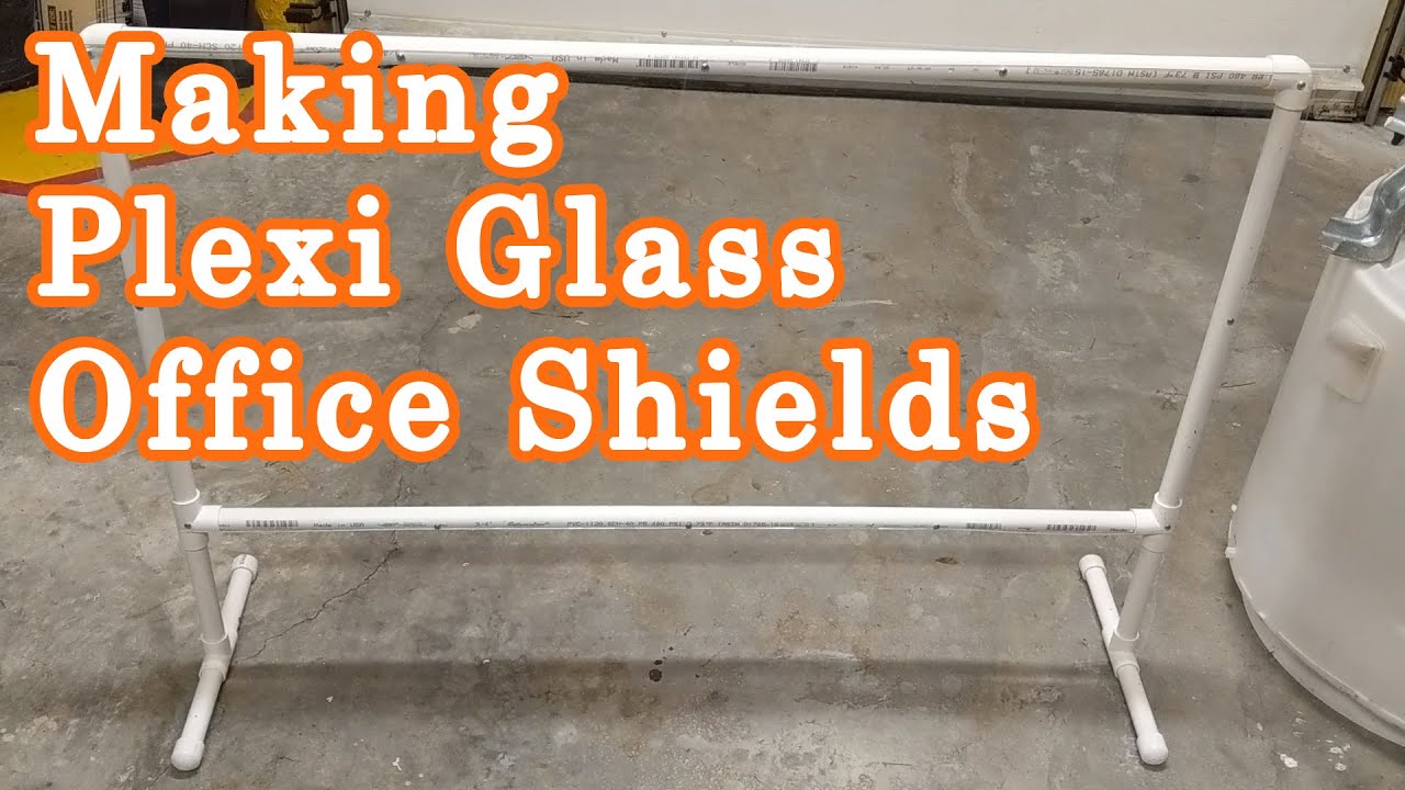 How To Make PlexiGlass Sneeze Shields For The Office
