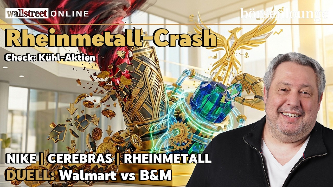 Check: K&uuml;hl-Aktien | Nike: Neuer CFO, Cerebras: Verplant & Rheinmetall: Verzockt