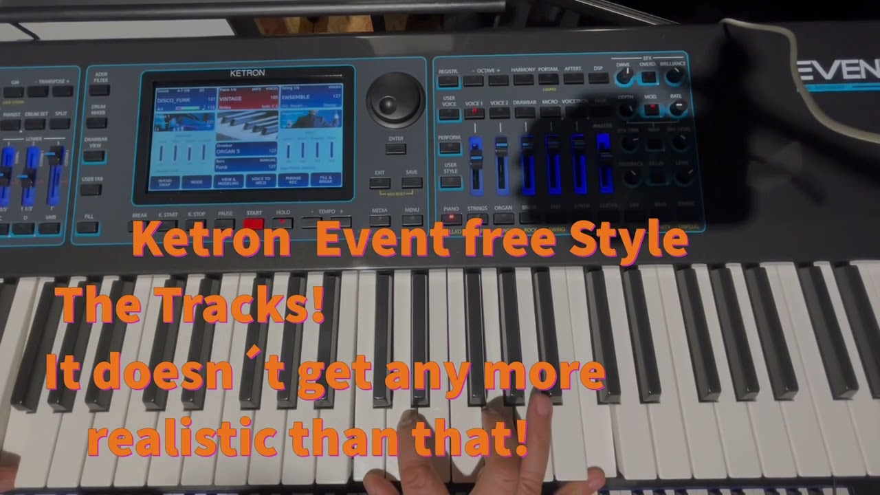 Ketron Event Style DISCO_FUNK #coversong  #demo  #live  #recording