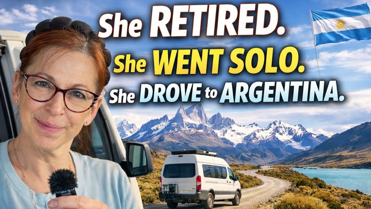 She retired, she went solo, she drove to Argentina!