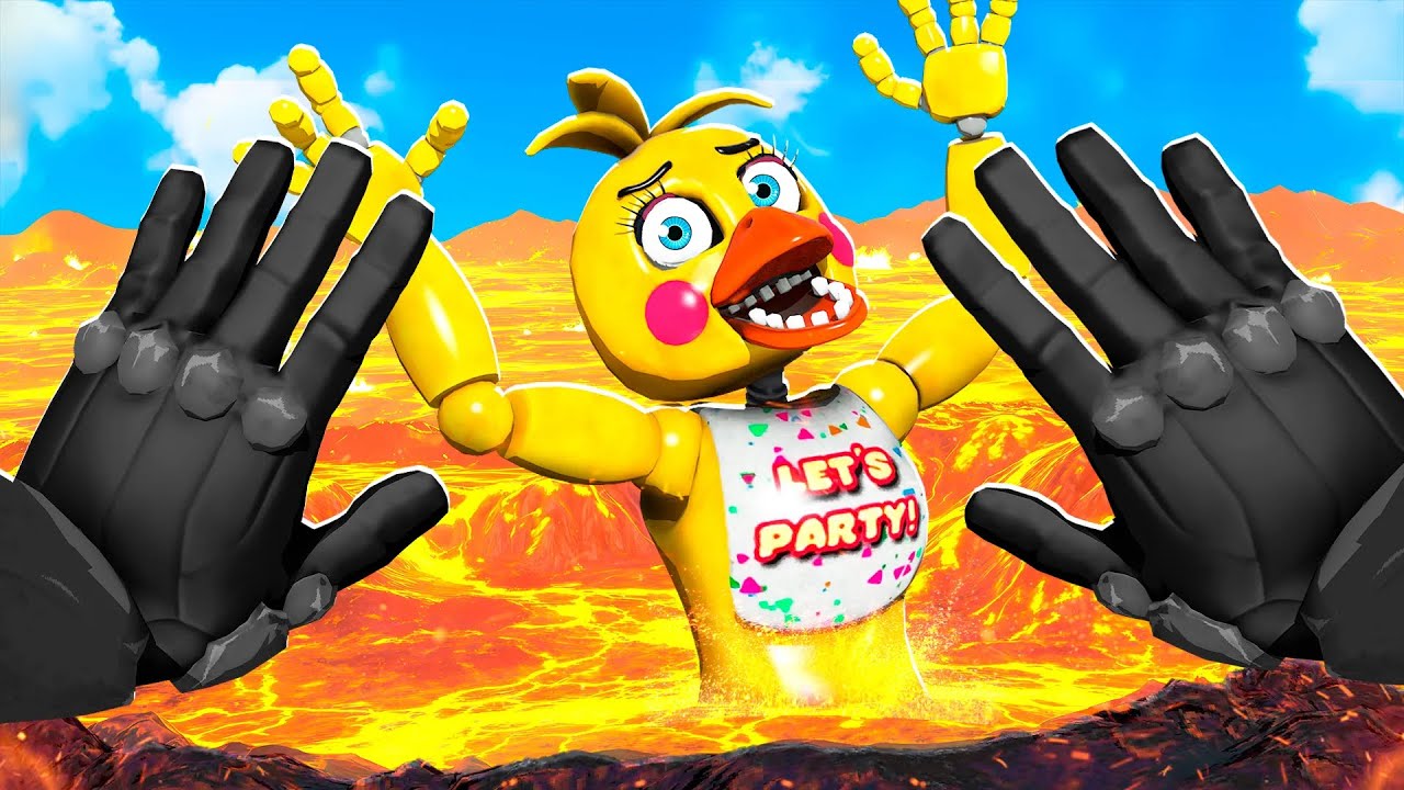 Destroying ALL FNAF 2 Movie ANIMATRONICS! in Bonelab VR