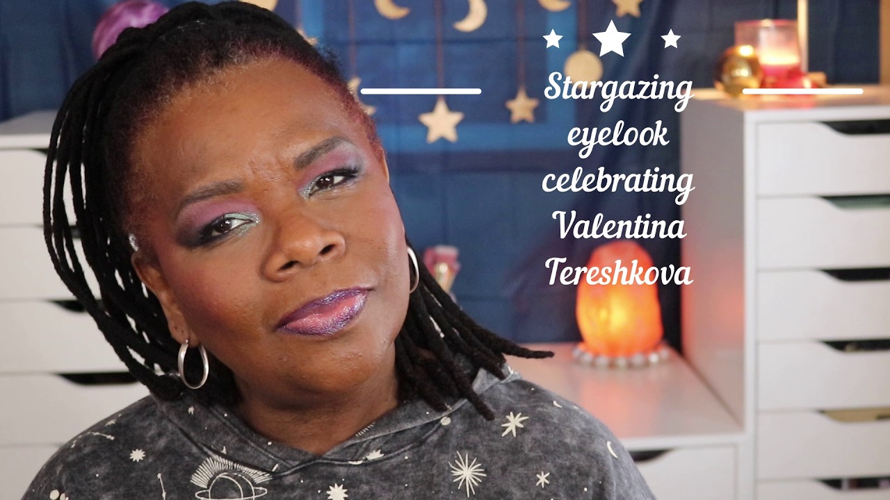 GRWM: Space Stargazing Makeup Look with Kirfcollabs⭐🌟