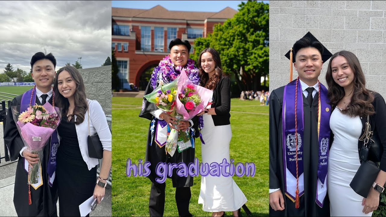his graduation