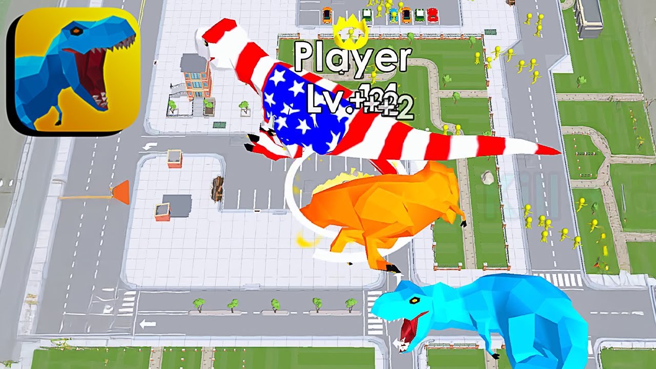 Dinosaur Rampage - All Levels Gameplay Android,ios (Part 23)