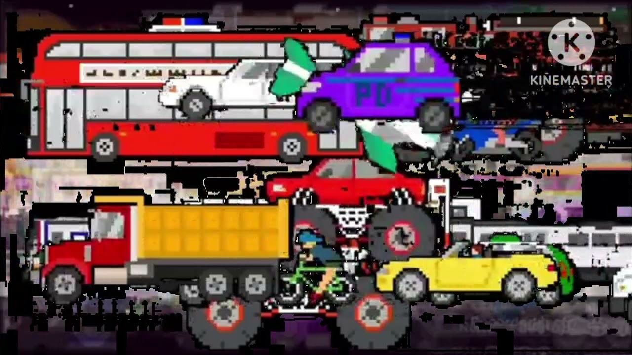 The kids picture show VEHICLES animals stampede runs round 30