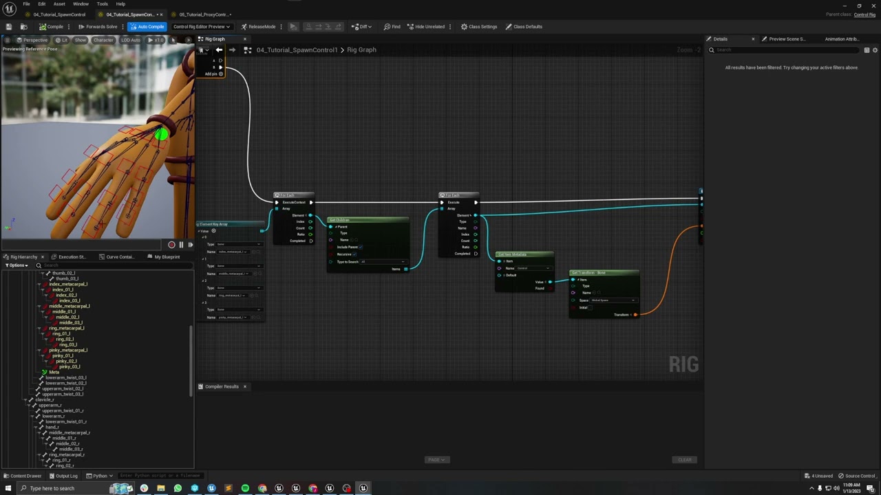 Control Rig Tutorial 005: Proxy Controls