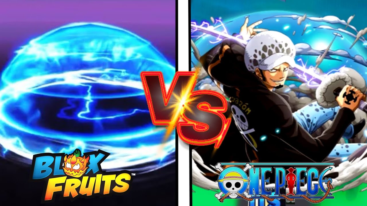 Control Blox Fruits VS Control One Piece | Ope Ope No Mi