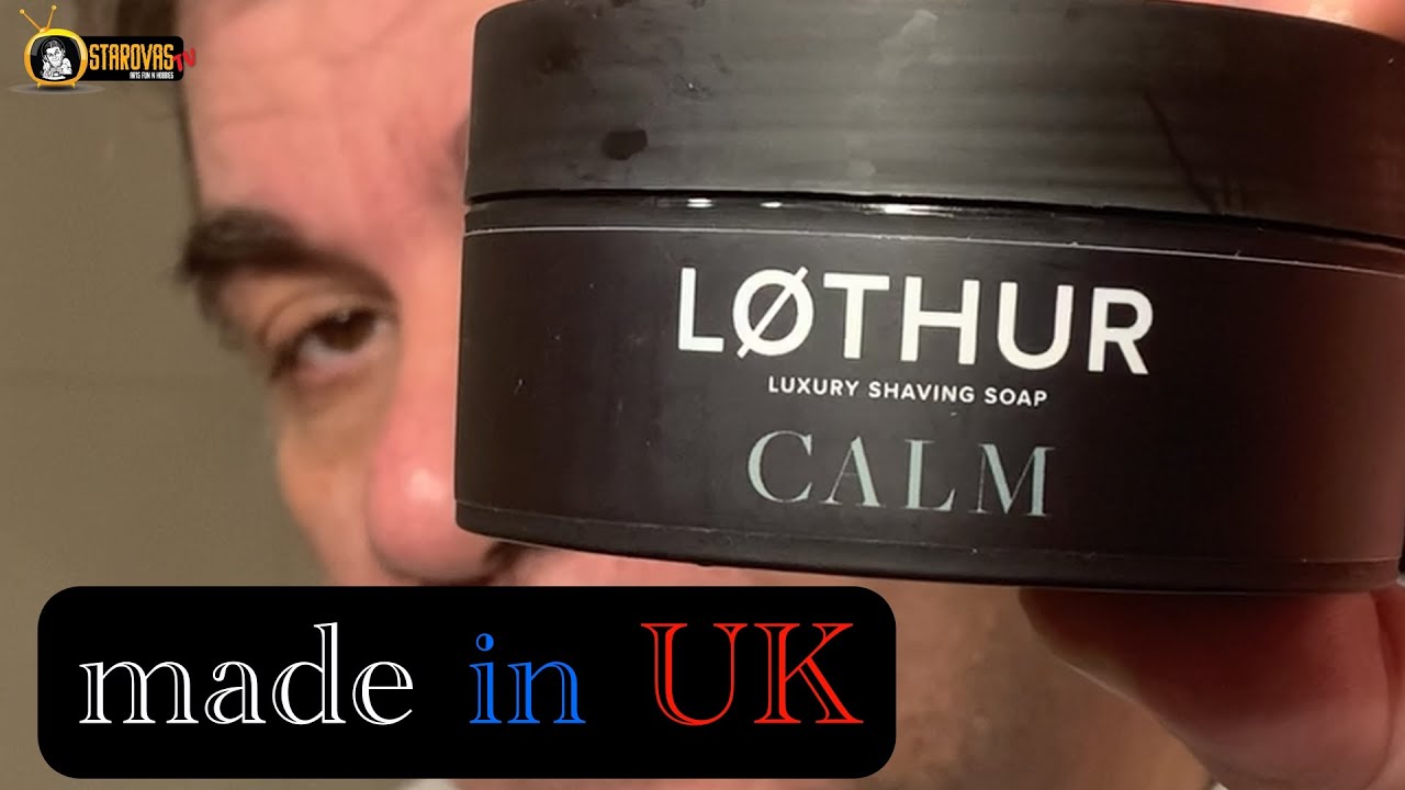 LOTHOUR CALM shaving soap review  | StarovasTV