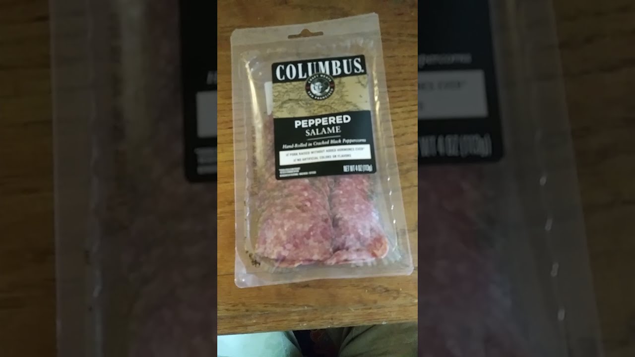 Columbus Peppered Salame Review