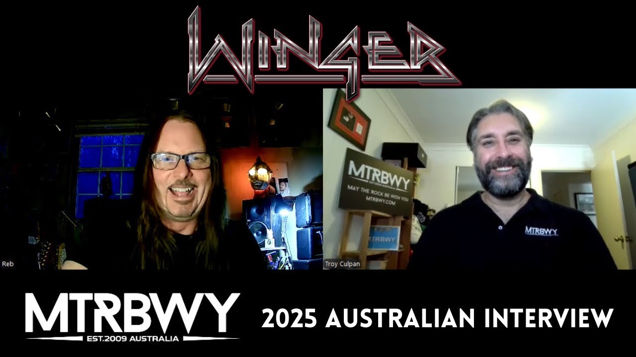 Reb Beach of Winger - MTRBWY 2025 Australian Interview