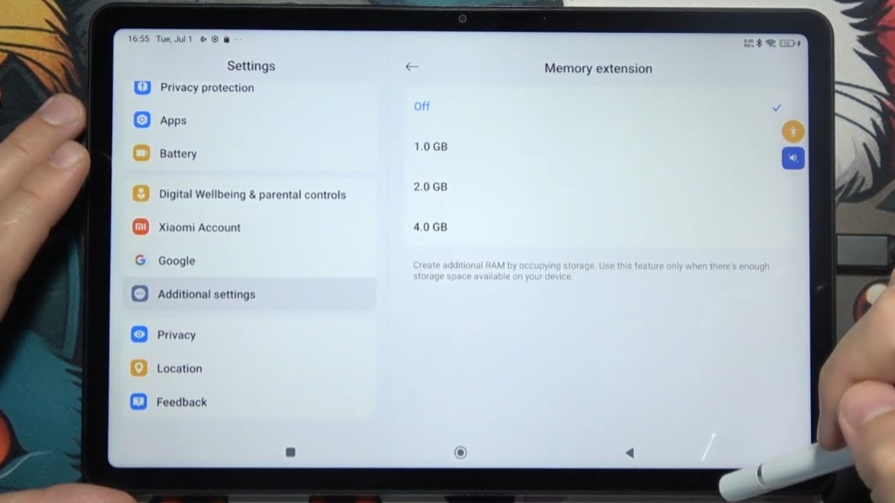 Redmi Pad 2: Jak rozszerzyć pamięć RAM