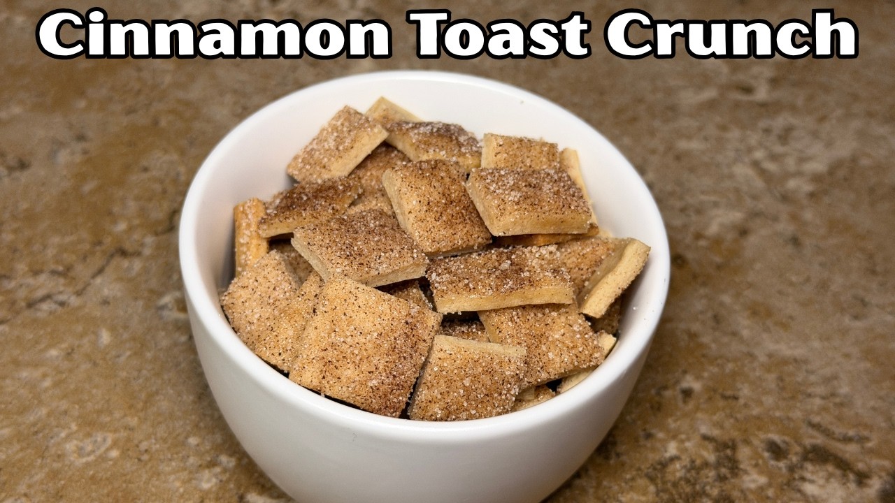 Домашние хлопья Cinnamon Toast Crunch!