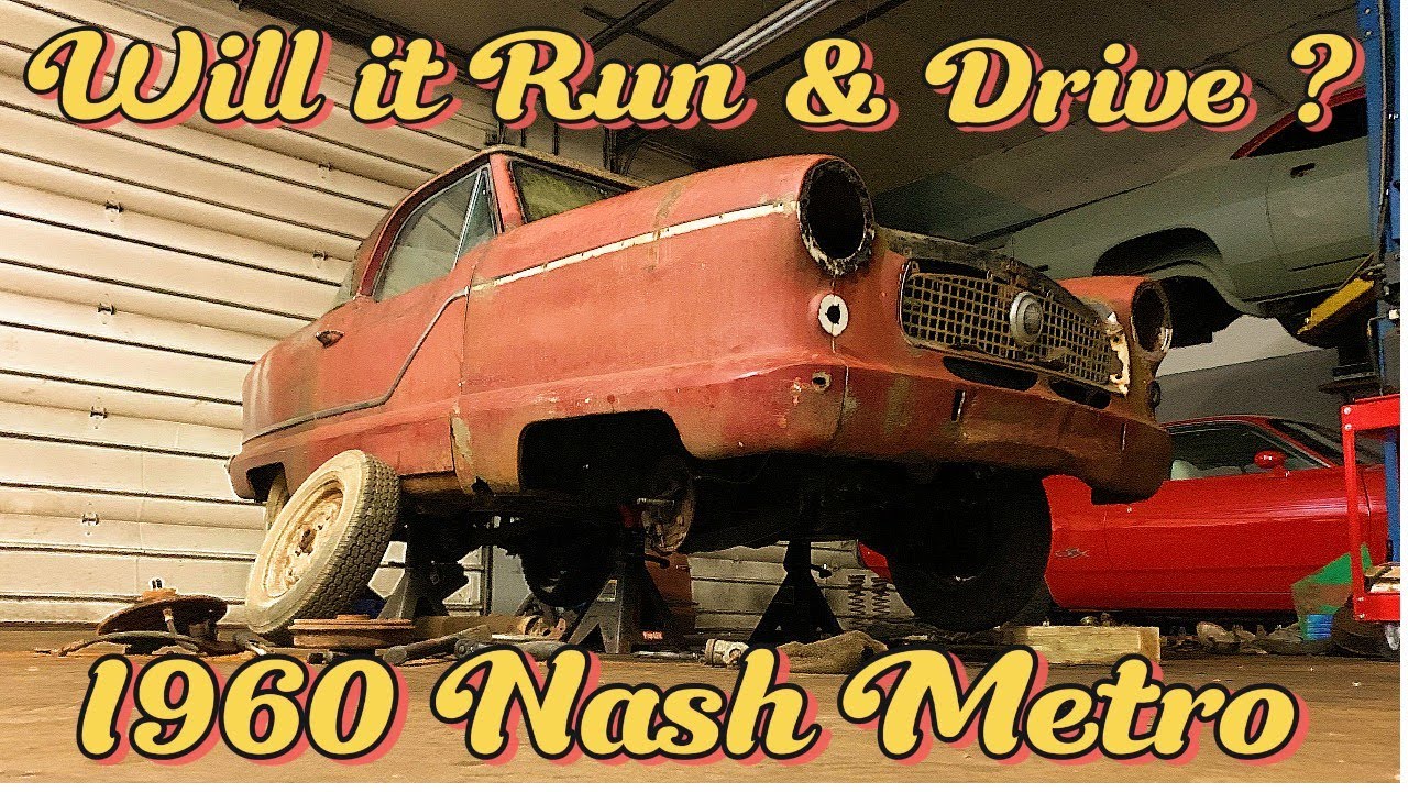 Will it Run and Drive ? Abandoned 1960 Nash Metropolitan