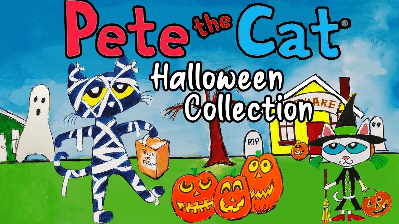 Pete The Cat Halloween Collection | Read Aloud Stories | Halloween Stories and Songs!