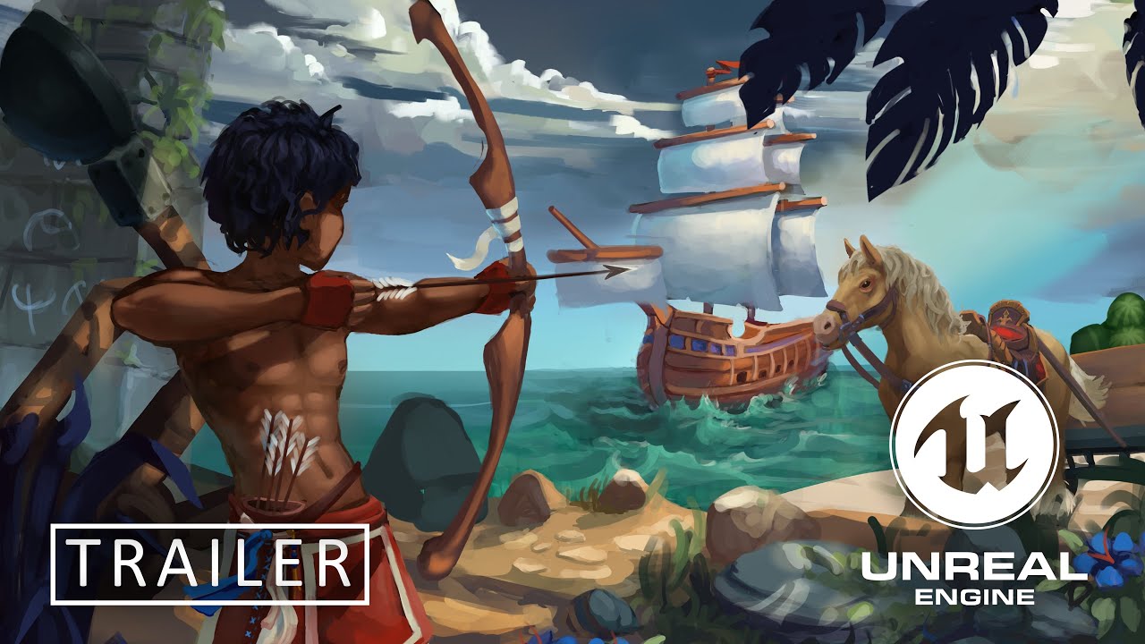Open World Stylized Survival Game (Short Trailer)