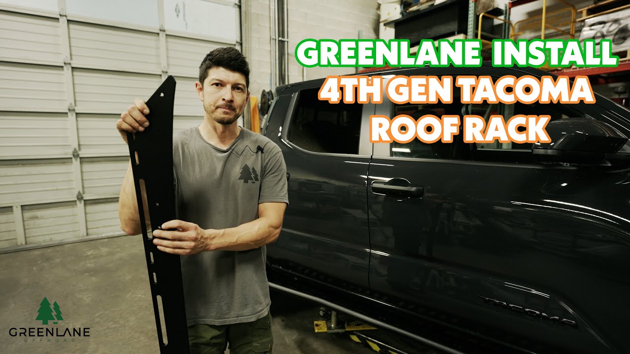 4th Gen Tacoma Roof Rack Install