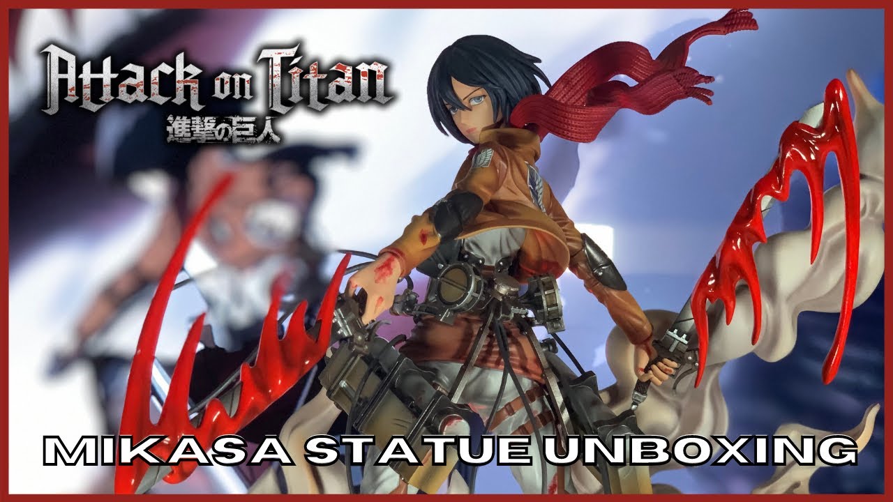 LC Studios Mikasa Ackerman | 1/6 Scale Attack on Titan Resin Statue Unboxing/Review!