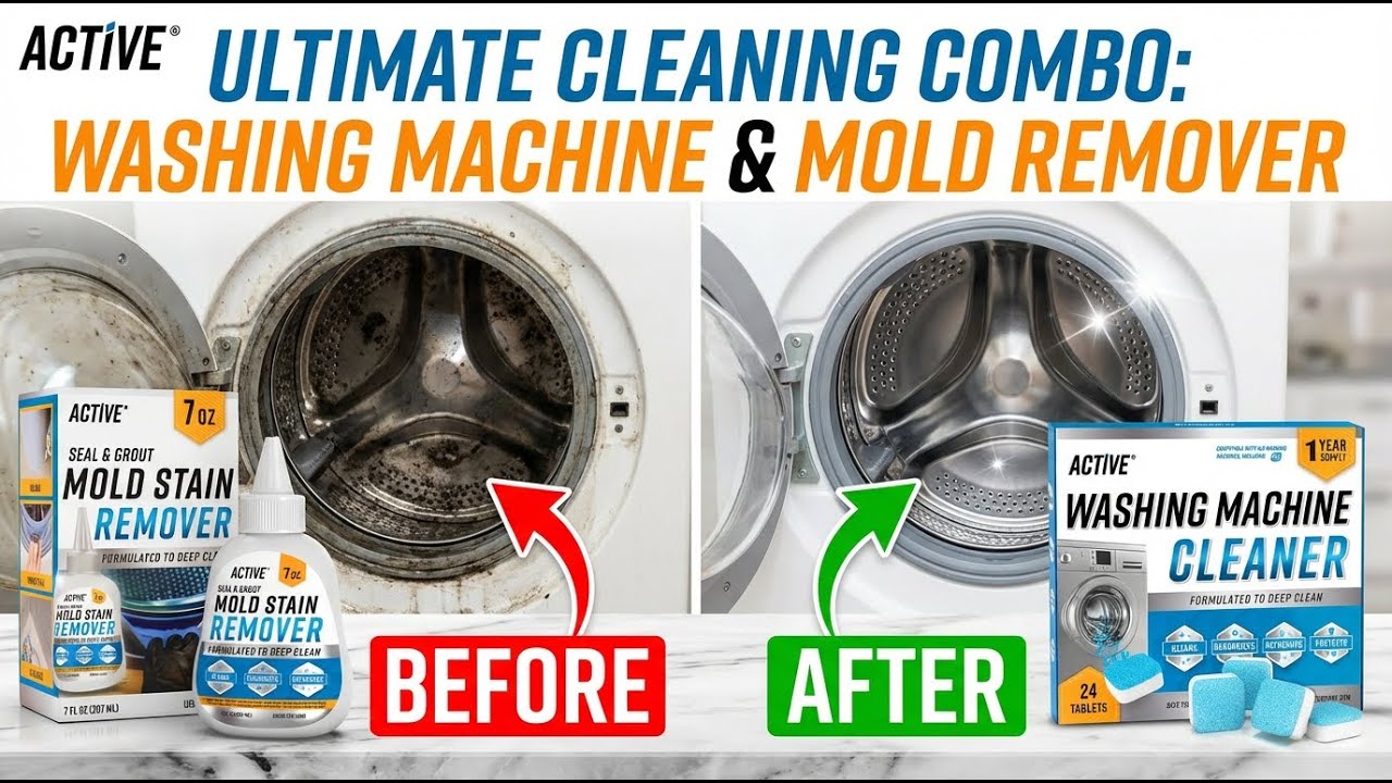 Active Washer Cleaner & Mold Remover Combo Review