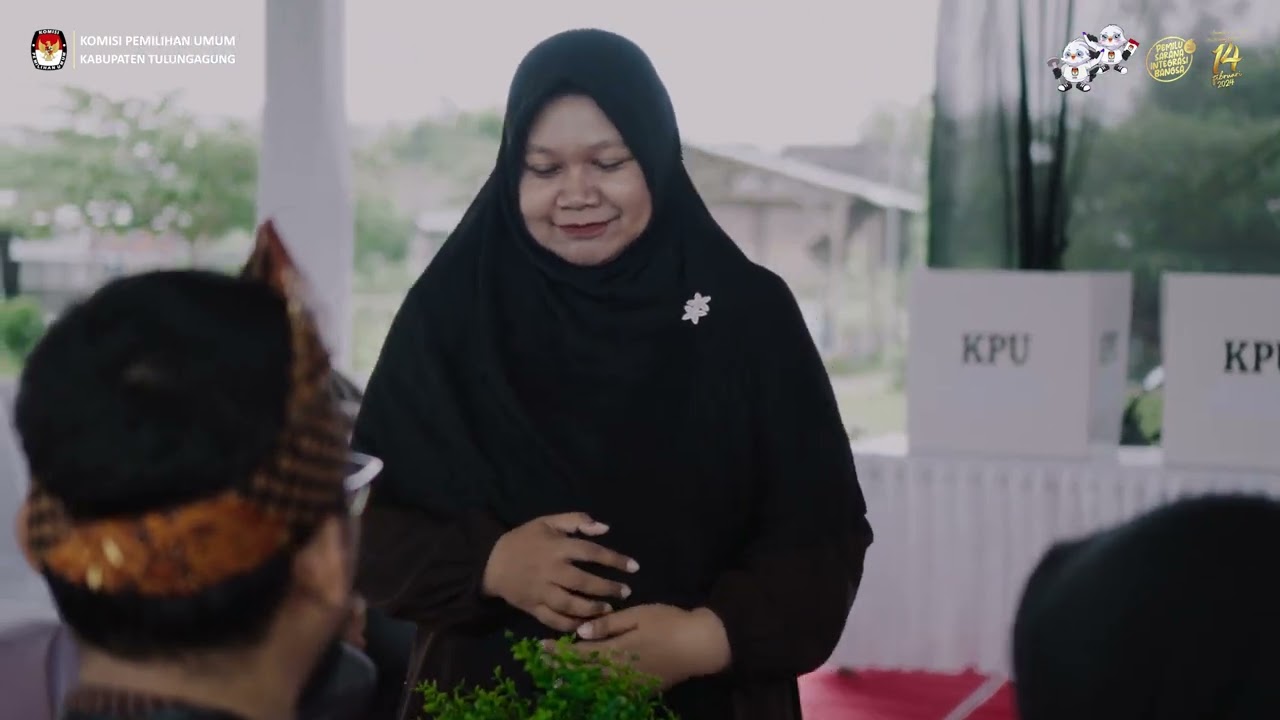 Simulasi Pemungutan dan Penghitungan Surat Suara Pemilu 2024 di TPS