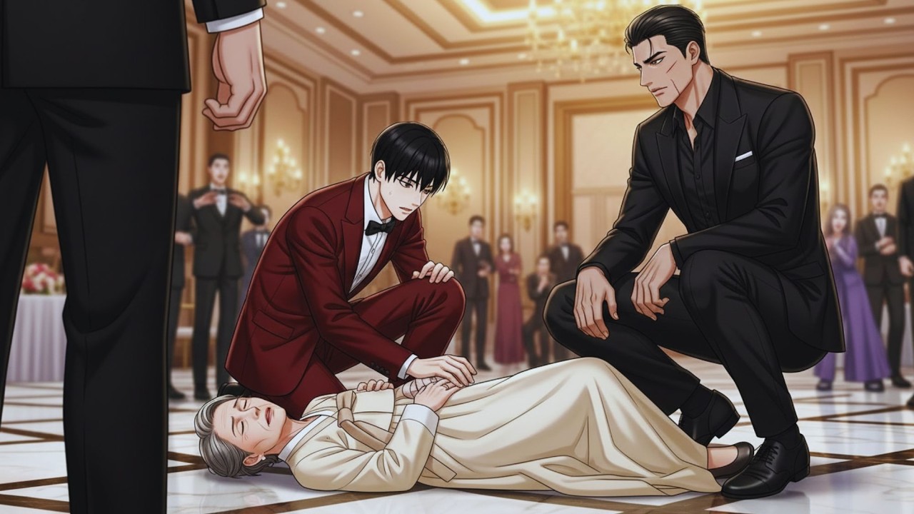 The ALPHA MAFIA BOSS'S MOTHER FAINTED At A VIP BANQUET — OMEGA SAVED HER