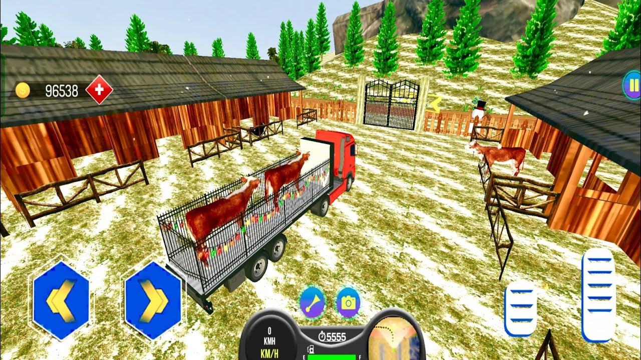 Real Zoo Animals Cargo Truck Transport Games - Animals Rescue game - Andriod Gameplay