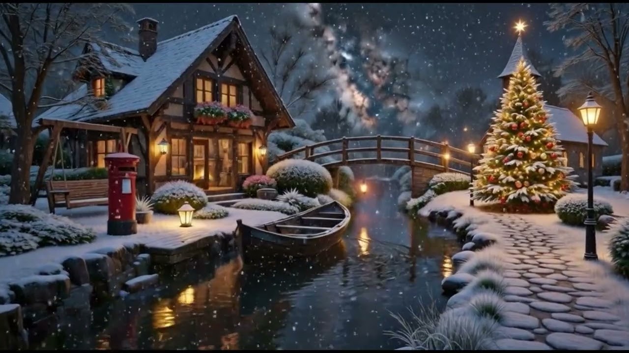 (Cozy Winter Night ❄️ | R&B / Ambient Music for a Snowy Day 아름다운 기억들