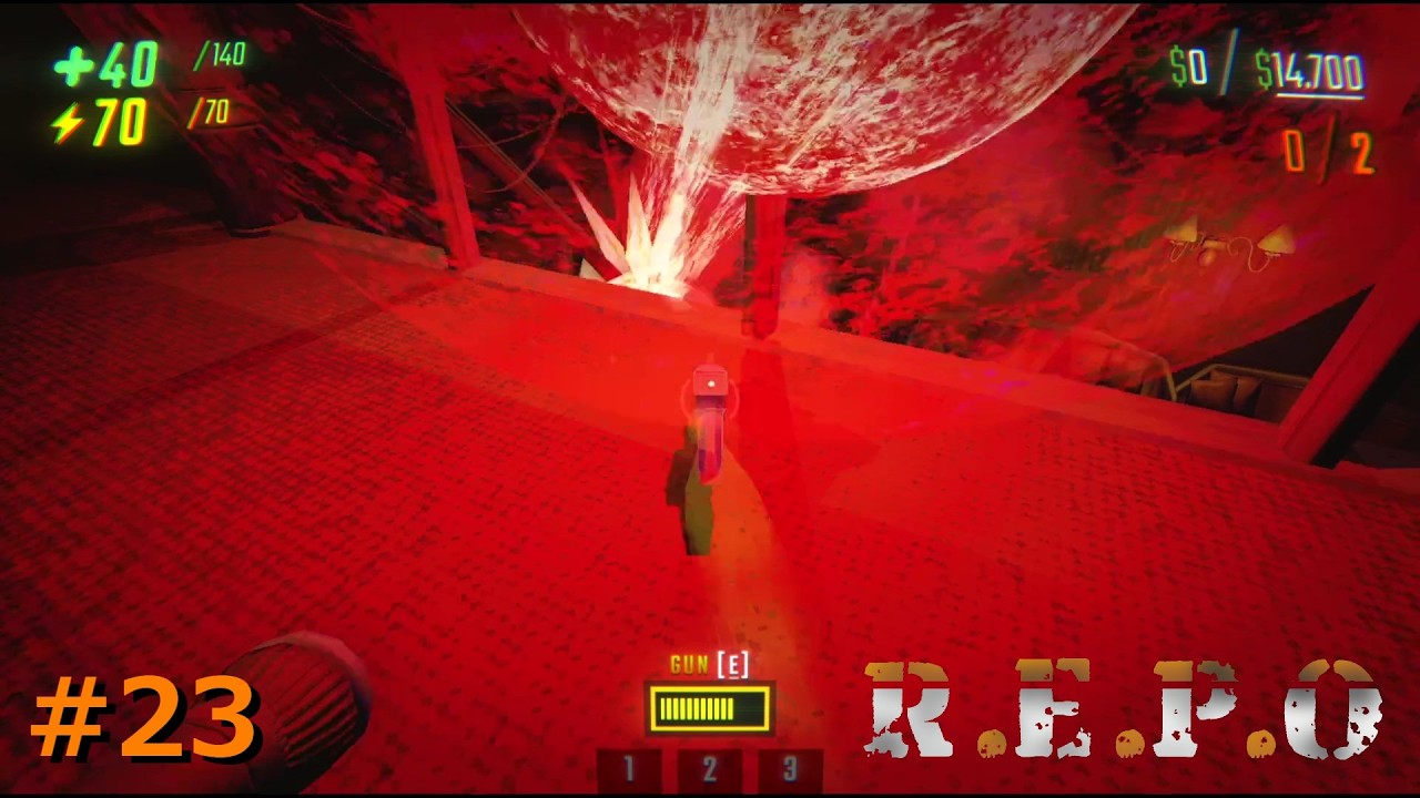 【R.E.P.O.】ビームって斜め上にも撃てるんですね【実況】#23