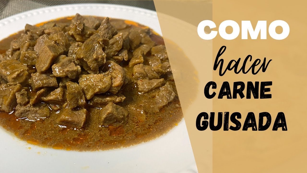 Como hacer Carne Guisada - Carne Guisada - Mexican Beef Stew - TexMex Style Carne Guisada ❤️