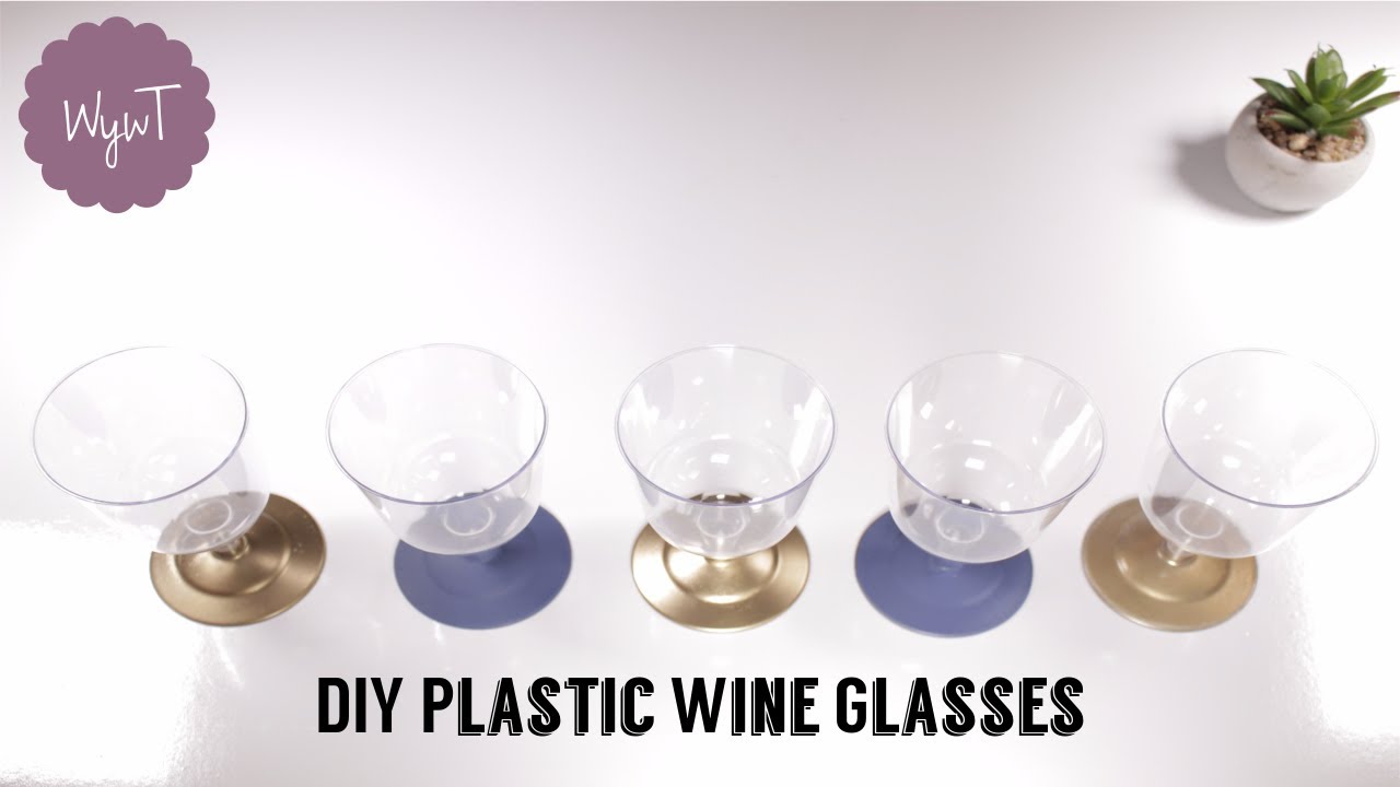 WED your way Today | Plastic Wine Glasses