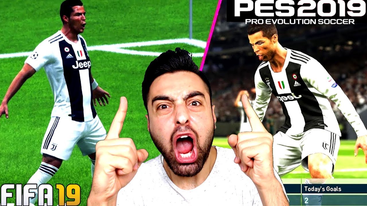 FİFA 19 VS PES 2019 GOL SEVİNÇLERİ ! HANGİSİ DAHA GÜZEL ?