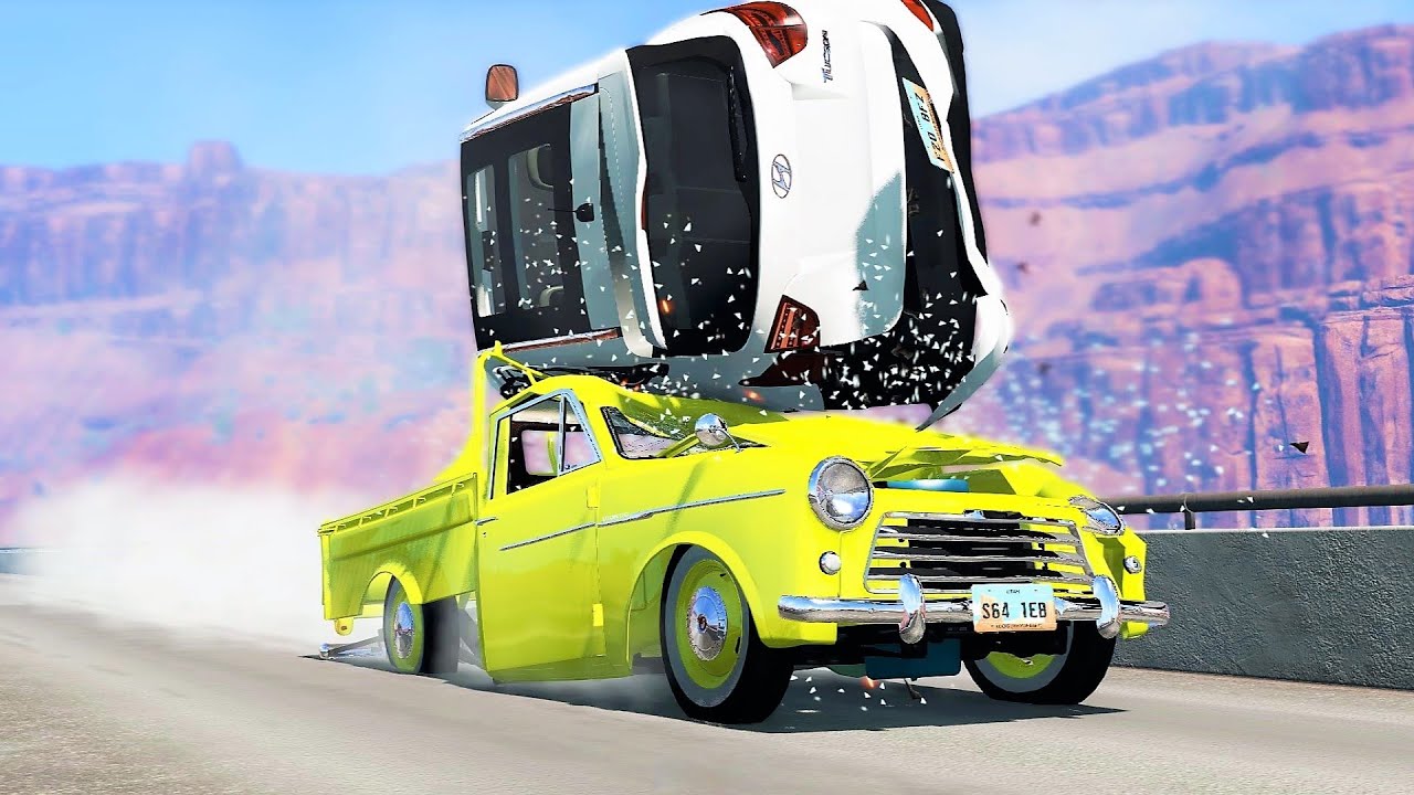 Will these Cars still Drive after Crashing? #94 - BeamNG Drive | CRASHdriven