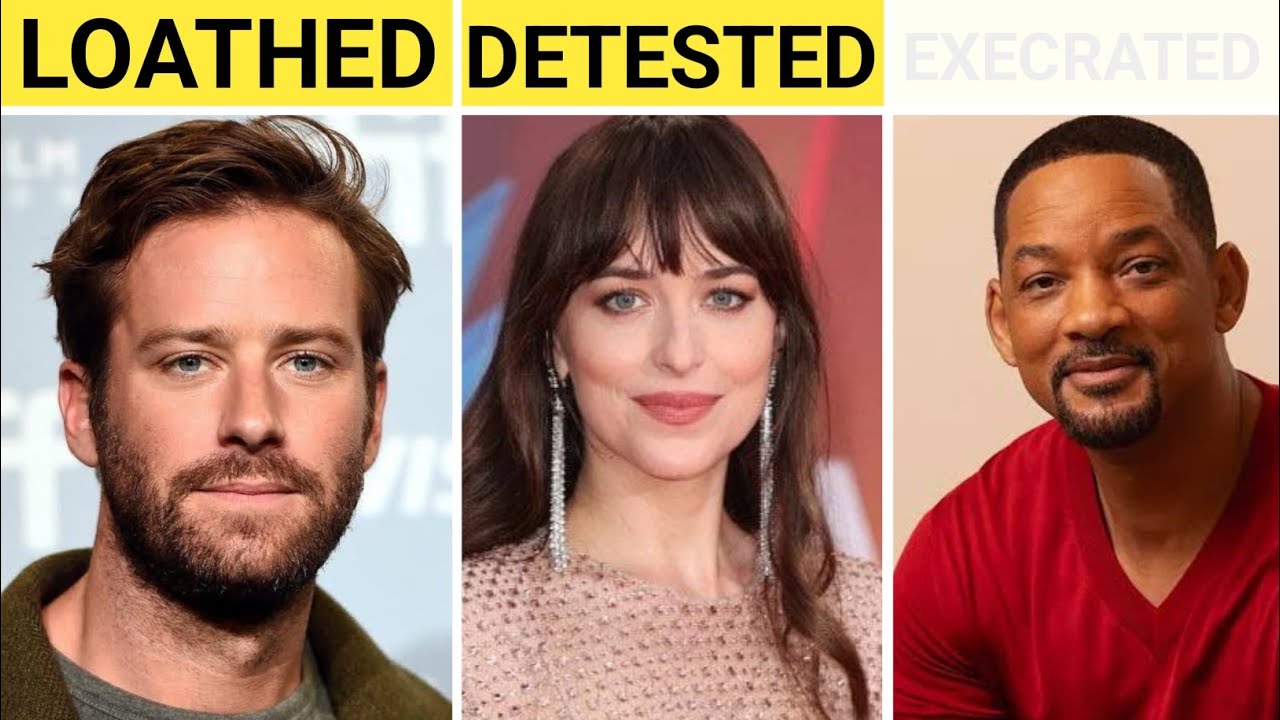 25 Most HATED Actors Of 2025 and the reason why?